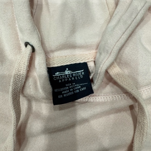 Men’s Charles Rivers Short-Sleeved Hoodie - Pink - Size MD - Picture 6 of 10